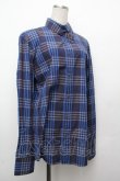 画像3: ヴィヴィアンウエストウッド MAN 中古 / チェックシャツ 48 ブルー  S-26-03-22-009-ts-AS-ZS (3)