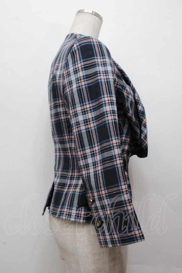 画像3: ヴィヴィアンウエストウッド 中古 / エナメルオーブボタンジャケット 38 ネイビー  S-26-03-22-011-jc-SZ-ZS (3)