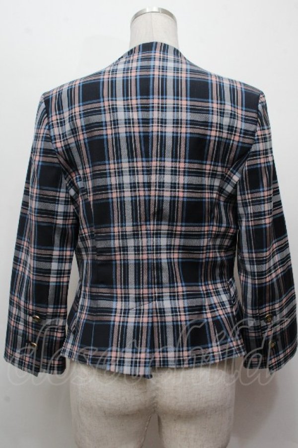 画像4: ヴィヴィアンウエストウッド 中古 / エナメルオーブボタンジャケット 38 ネイビー  S-26-03-22-011-jc-SZ-ZS (4)