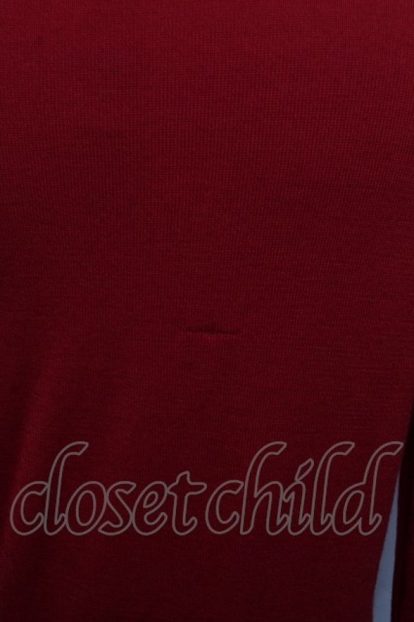 画像5: ヴィヴィアンウエストウッド 中古 / 単色オーブ刺繍カーディガン 2 赤  S-26-03-22-017-to-AS-ZS (5)