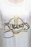画像3: ANGLOMANIA 中古 / TS/オーブプリントTシャツ L 白  S-26-04-12-027-ts-AS-ZS (3)