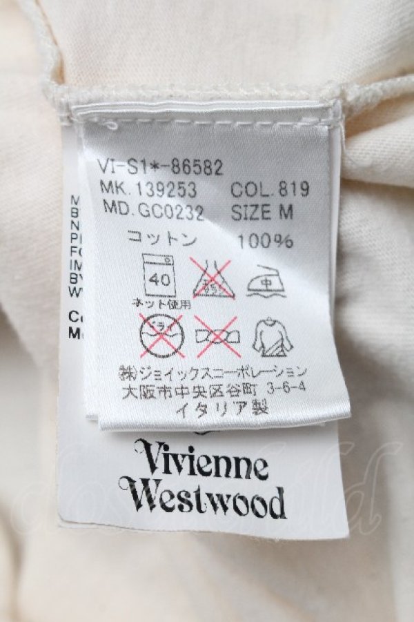 画像5: ヴィヴィアンウエストウッド MAN 中古 / TS/サティアptワインステインTシャツ M ベージュ  S-26-04-12-028-ts-AS-ZS (5)