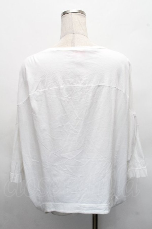 画像2: ヴィヴィアンウエストウッド 中古 / フラワーptオーブTシャツ 2 ホワイト  S-26-04-12-029-ts-SZ-ZS (2)