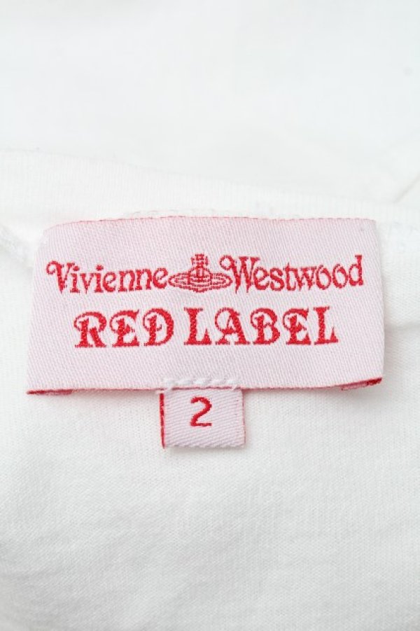 画像5: ヴィヴィアンウエストウッド 中古 / フラワーptオーブTシャツ 2 ホワイト  S-26-04-12-029-ts-SZ-ZS (5)