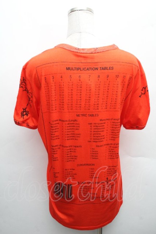 画像2: ヴィヴィアンウエストウッド 中古 / TS/ANDREAS UNISEXTシャツ M オレンジ  S-26-04-12-034-ts-AS-ZS (2)