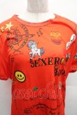 画像3: ヴィヴィアンウエストウッド 中古 / TS/ANDREAS UNISEXTシャツ M オレンジ  S-26-04-12-034-ts-AS-ZS (3)