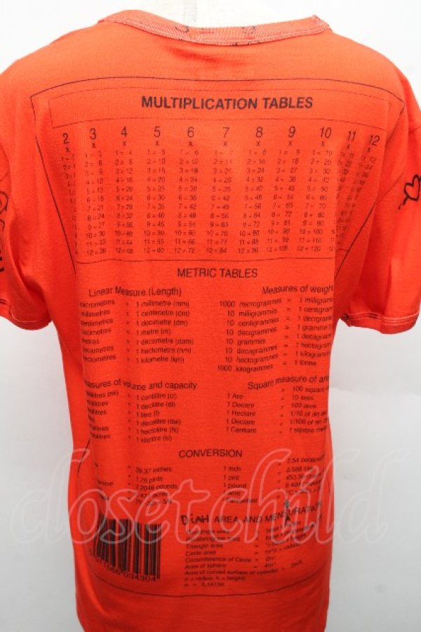 画像4: ヴィヴィアンウエストウッド 中古 / TS/ANDREAS UNISEXTシャツ M オレンジ  S-26-04-12-034-ts-AS-ZS (4)