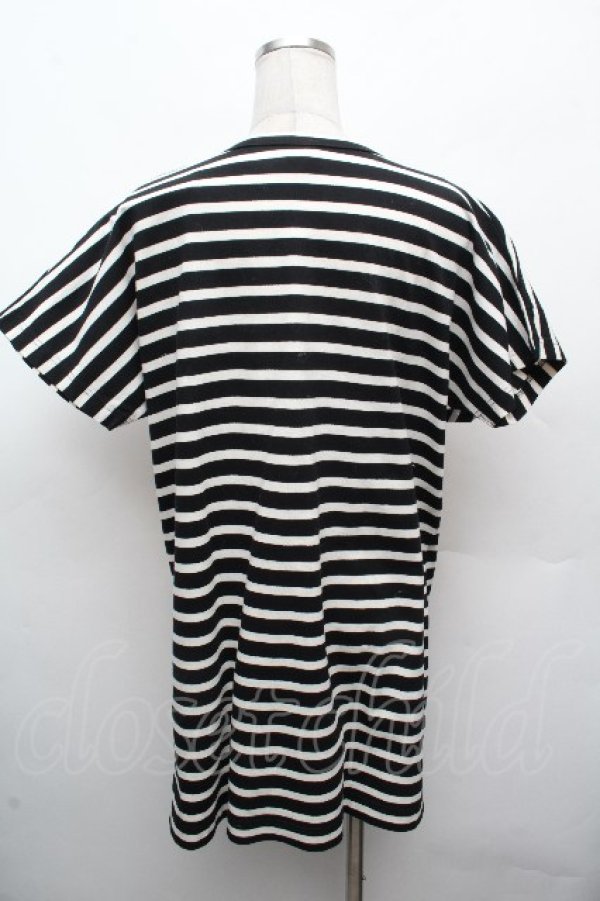画像2: ヴィヴィアンウエストウッド 中古 / /箔フレームボーダーTシャツ 00 オフｘグレー  S-26-04-12-036-to-SZ-ZS (2)