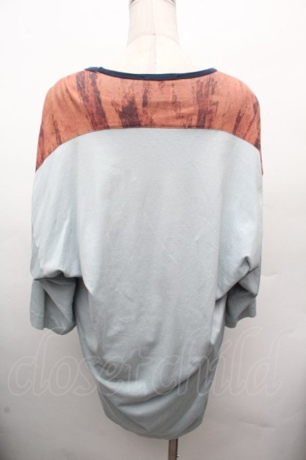 画像2: ヴィヴィアンウエストウッド MAN 中古 / ブラッシュストロークORBビッグTシャツ   S-26-04-12-037-bl-AS-ZS (2)