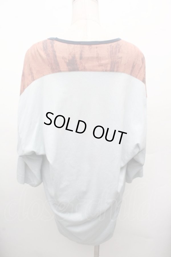 画像2: ヴィヴィアンウエストウッド MAN 中古 / ブラッシュストロークORBビッグTシャツ   S-26-04-12-037-bl-AS-ZS (2)
