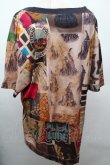 画像2: ヴィヴィアンウエストウッド MAN 中古 / MOODBOARD PRINT オーバーサイズシャツ 48  S-26-04-12-043-bl-AS-ZS (2)