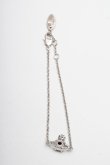 画像2: ヴィヴィアンウエストウッド 中古 / REINAスモールブレスレット  シルバーｘ紫  S-26-04-12-009-ac-AS-ZS (2)