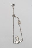 画像2: ヴィヴィアンウエストウッド 中古 / LUCYブレスレット  シルバー  S-26-04-12-012-ac-AS-ZS (2)