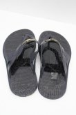 画像2: ヴィヴィアンウエストウッド 中古 / オーブラバーサンダル 42 黒  S-26-04-12-015-sh-AS-ZS (2)
