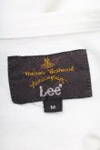 画像5: ヴィヴィアンウエストウッド Anglomania and Lee 中古 / 英字ptTシャツ M 白  S-26-04-12-024-ts-HR-ZS (5)