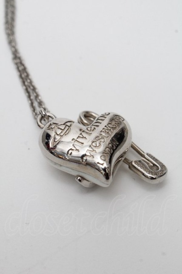 画像3: ヴィヴィアンウエストウッド 中古 / ORIETTAネックレス  シルバー  S-26-04-22-031-nl-AS-ZS (3)