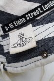 画像4: ヴィヴィアンウエストウッド 中古 / ストライプハット  黒ｘオフ  S-26-04-22-034-ha-AS-ZS (4)