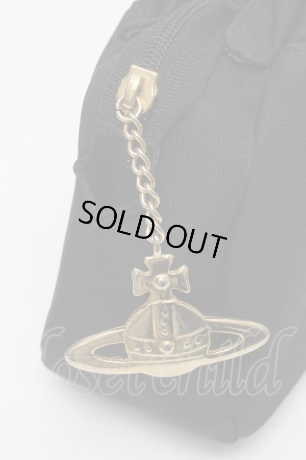 画像4: ヴィヴィアンウエストウッド 中古 / ヤスミンバッグ  黒  S-26-04-22-035-ba-AS-ZS (4)