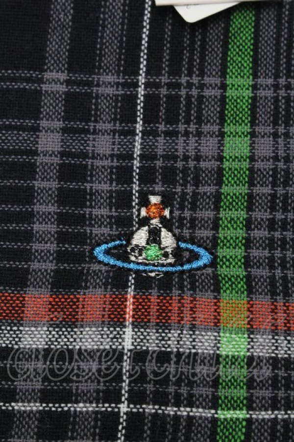 画像2: ヴィヴィアンウエストウッド 中古 / ハンカチ    S-26-04-22-005-gd-AS-ZS (2)