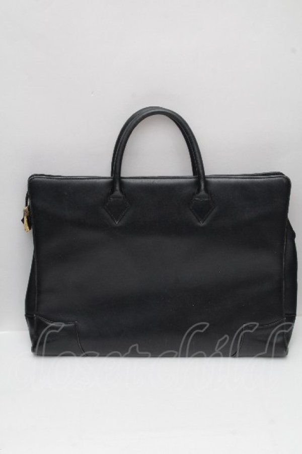 画像2: ヴィヴィアンウエストウッド 中古 / BAエグゼクティブバッグ  黒  S-26-04-22-040-ba-AS-ZS (2)