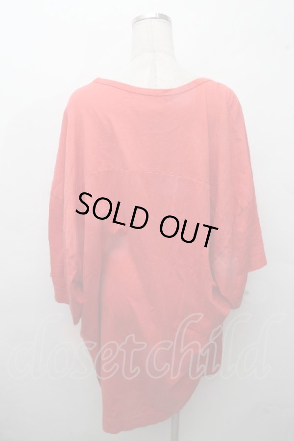 画像2: ヴィヴィアンウエストウッド 中古 / CATプリントカットソー 00 オレンジ  S-26-04-22-044-to-AS-ZS (2)