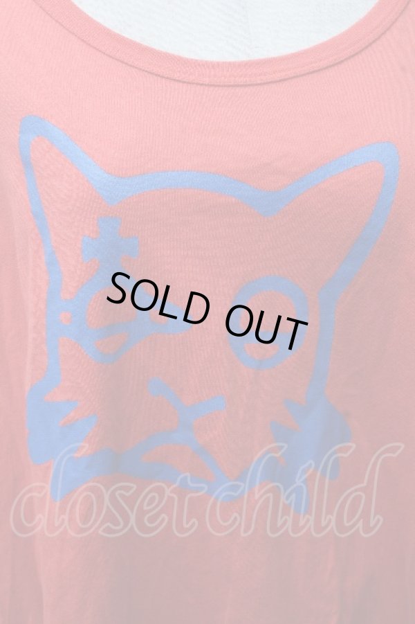 画像3: ヴィヴィアンウエストウッド 中古 / CATプリントカットソー 00 オレンジ  S-26-04-22-044-to-AS-ZS (3)