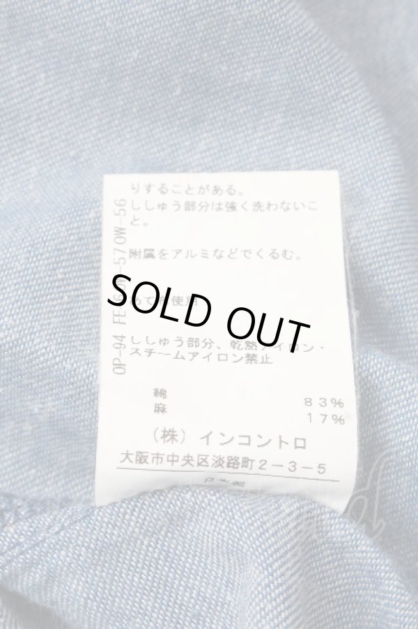 画像6: ヴィヴィアンウエストウッド 中古 //デニムサロペット 00 ブルー  S-26-04-22-049-op-AS-ZS (6)