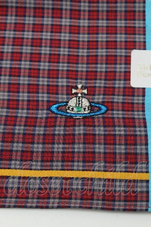 画像2: ヴィヴィアンウエストウッド 中古 / ハンカチ    S-26-04-22-010-gd-AS-ZS (2)