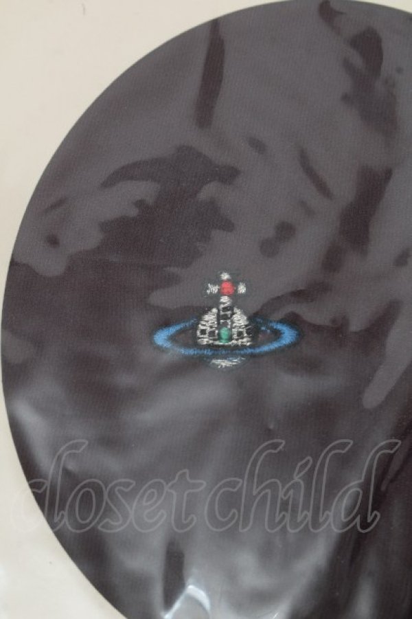 画像2: ヴィヴィアンウエストウッド 中古 / オーブワンポイントタイツ  ワイン  S-26-04-22-011-gd-AS-ZS (2)