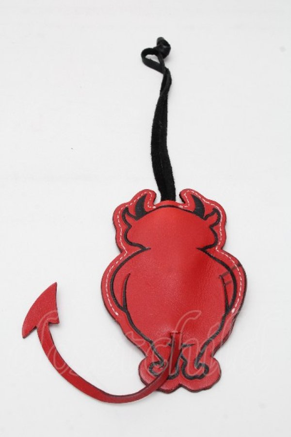 画像2: ヴィヴィアンウエストウッド 中古 / デビルキーホルダー  赤  S-26-04-22-014-gd-AS-ZS (2)