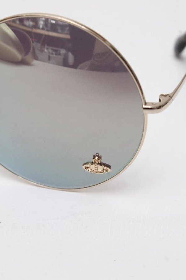 画像3: ヴィヴィアンウエストウッド 中古 / オーバーラウンドサングラス  シルバー  S-26-04-22-021-gd-AS-ZS (3)