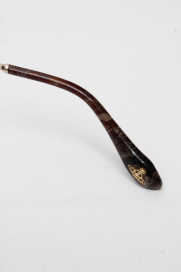 画像4: ヴィヴィアンウエストウッド 中古 / オーバーラウンドサングラス  シルバー  S-26-04-22-021-gd-AS-ZS (4)