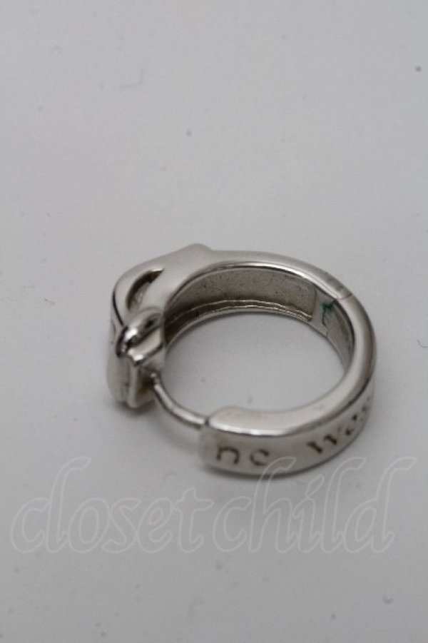 画像3: ヴィヴィアンウエストウッド MAN 中古 / BOBBYシングルフープピアス  シルバー  S-26-04-22-023-er-HR-ZS (3)