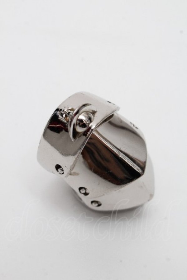 画像2: ヴィヴィアンウエストウッド 中古 / アーマーリング XL シルバー  S-26-04-22-025-ac-AS-ZS (2)