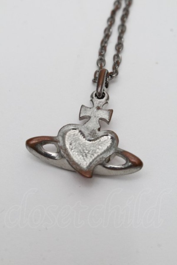 画像3: ヴィヴィアンウエストウッド 中古 / ディアマンテネックレス  ピンク  S-26-04-22-029-ac-AS-ZS (3)