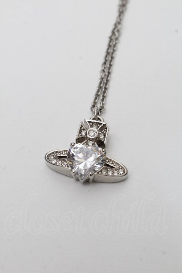 画像2: ヴィヴィアンウエストウッド 中古 / ARIELLAネックレス  シルバー  S-26-04-22-030-ac-AS-ZS (2)