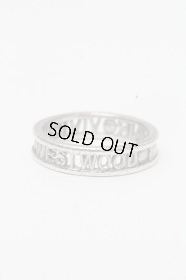 画像2: ヴィヴィアンウエストウッド 中古 / MAYFAIR RING S シルバー  S-26-04-29-033-ac-HR-ZS (2)