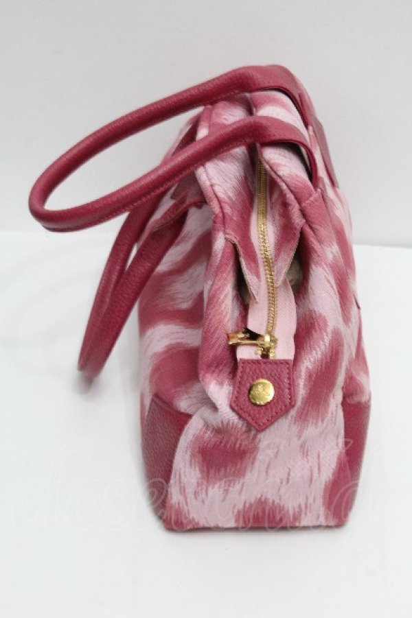 画像3: ヴィヴィアンウエストウッド 中古 / レオパードヤスミンバッグ  ピンク  S-26-04-29-038-ba-AS-ZS (3)