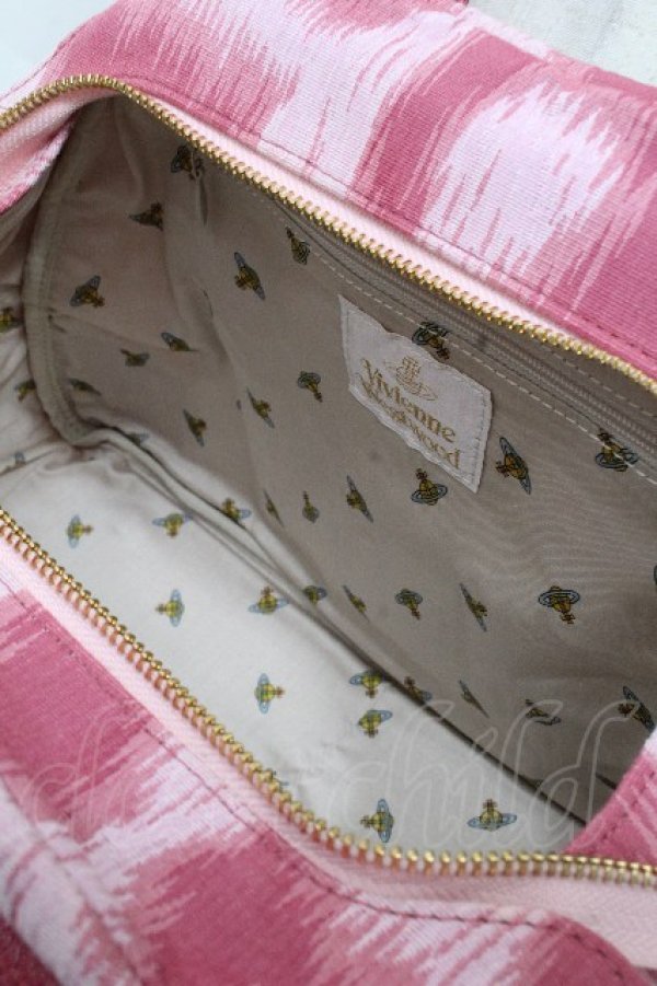 画像4: ヴィヴィアンウエストウッド 中古 / レオパードヤスミンバッグ  ピンク  S-26-04-29-038-ba-AS-ZS (4)