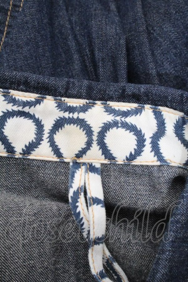 画像5: ヴィヴィアンウエストウッド Anglomania and Lee 中古 / スクイグル切替デニムシャツ L ブルー  S-26-04-29-043-bl-AS-ZS (5)