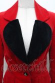 画像3: ヴィヴィアンウエストウッド 中古 / 別珍ラブジャケット 1 赤ｘ黒  S-26-04-29-050-jc-AS-ZS (3)