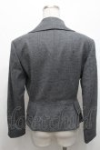 画像2: ヴィヴィアンウエストウッド 中古 / ウールラブジャケット 2 グレーｘ黒  S-26-04-29-051-jc-AS-ZS (2)
