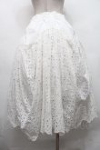画像2: ヴィヴィアンウエストウッド 中古 / アイレットレーススカート  白  S-26-04-29-056-sk-AS-ZS (2)