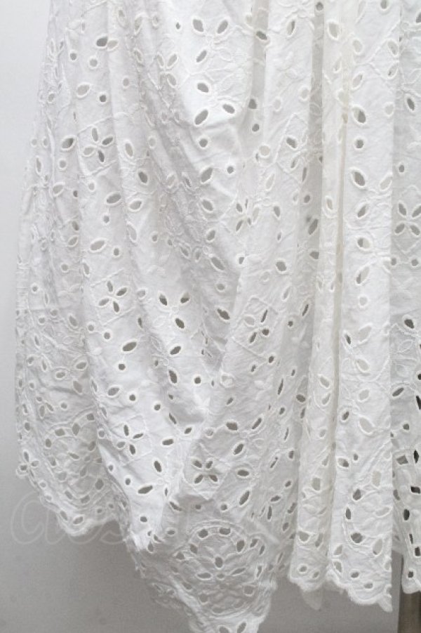 画像3: ヴィヴィアンウエストウッド 中古 / アイレットレーススカート  白  S-26-04-29-056-sk-AS-ZS (3)