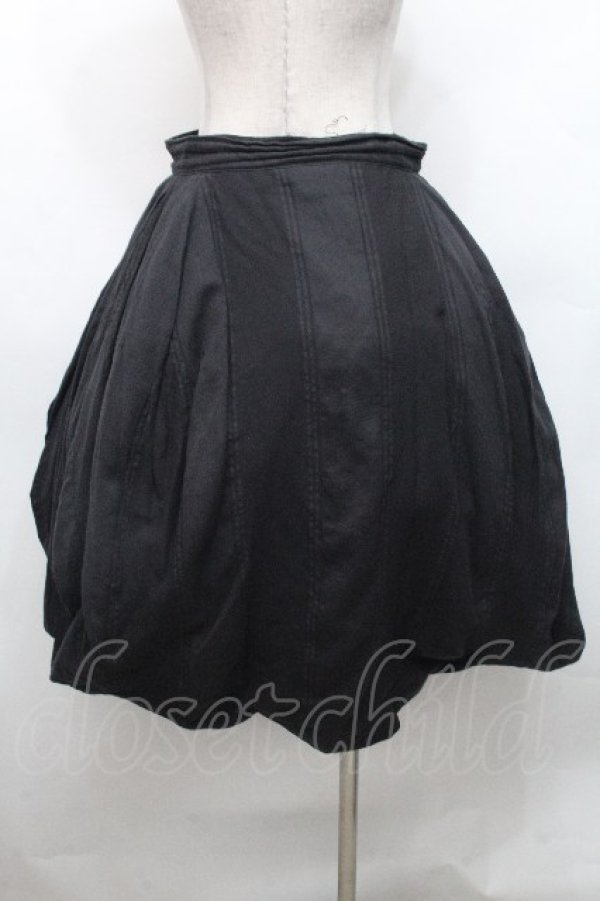 画像2: ヴィヴィアンウエストウッド 中古 / コットンレーヨンバルーンスカート 01 黒  S-26-04-29-058-sk-AS-ZS (2)