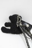画像2: ヴィヴィアンウエストウッド 中古 / テディベアストラップ  黒  S-26-04-29-009-gd-AS-ZS (2)
