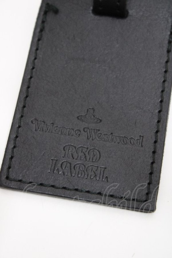 画像3: ヴィヴィアンウエストウッド 中古 / ラゲッジタグ  黒  S-26-04-29-016-gd-AS-ZS (3)
