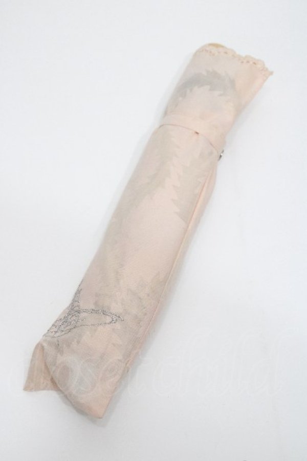 画像2: ヴィヴィアンウエストウッド 中古 / スクイグル折リタタミ日傘  ベージュ  S-26-04-29-017-gd-AS-ZS (2)