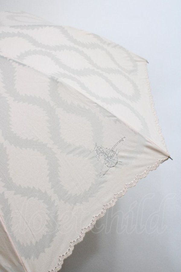 画像4: ヴィヴィアンウエストウッド 中古 / スクイグル折リタタミ日傘  ベージュ  S-26-04-29-017-gd-AS-ZS (4)