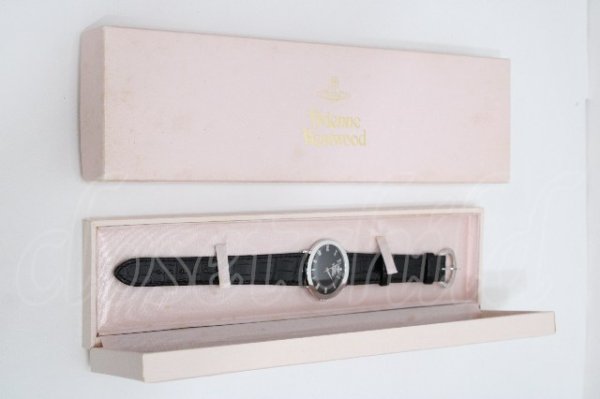 画像3: ヴィヴィアンウエストウッド 中古 / オーブチャームウォッチ（限定オーブケース付キ）  シルバー  S-26-04-29-018-ac-AS-ZS (3)